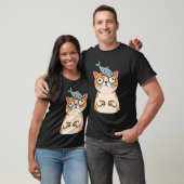 T-shirt poisson-chat (Unisexe)