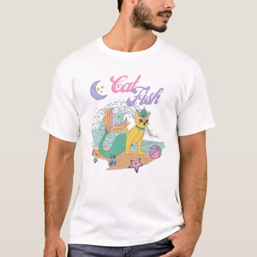 T-shirt Poisson-chat (Devant)