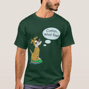 T-shirt Poisson-chat drôle de pêche d'humour de pêche de