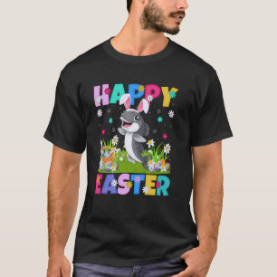 T-shirt Poisson-chat Joyeuses Pâques Lapin Oreille Poisson