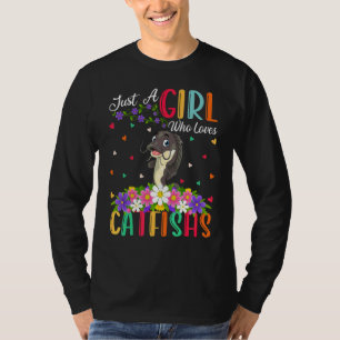 T-shirt Poisson-chat Juste Une Fille Qui Aime Les Poissons