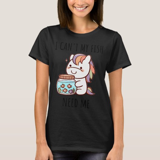 T-shirt Poisson Cheval De Compagnie (Devant)