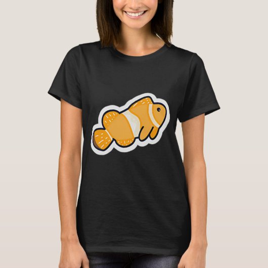 T-shirt Poisson clown (Devant)
