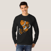 T-shirt Poisson clown amusant (Devant entier)