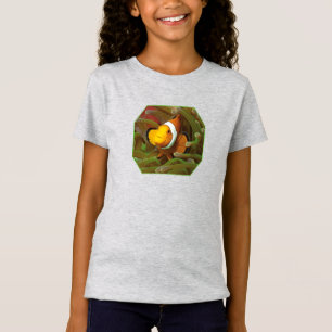T-Shirt Poisson clown dans l'anémone verte. Conception pho