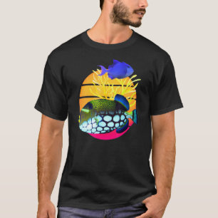 T-shirt Poisson Clown Déclencheur Niger Déclencheur Aggres