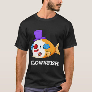 T-shirt Poisson clown Drôles de jeux de mots sur les anima