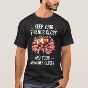 T-shirt Poisson clown Poisson clown Anémones Hommes Femmes