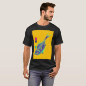 T-shirt poisson CMYK (Devant entier)