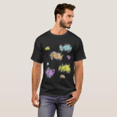 T-shirt Poisson coloré (Devant entier)