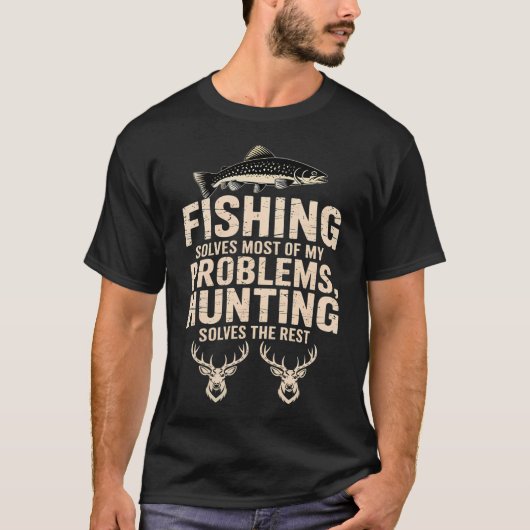 T-shirt Poisson Coloré - Collage (Devant)