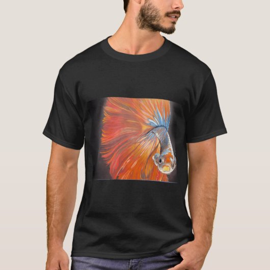T-shirt Poisson combattant (Devant)