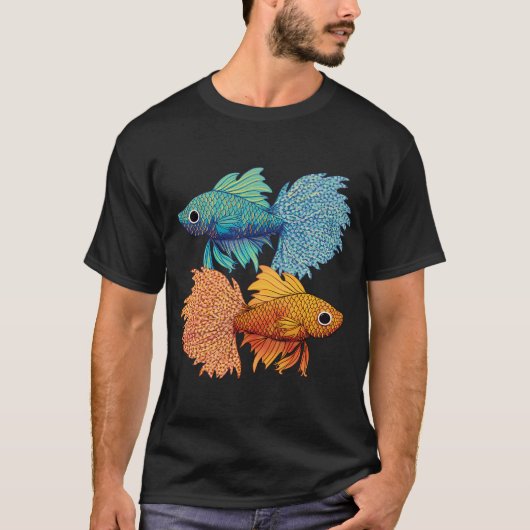 T-shirt Poisson Combattant (Devant)