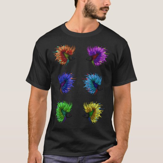 T-shirt Poisson Combattant (Devant)