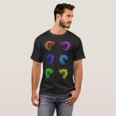 T-shirt Poisson Combattant (Devant entier)