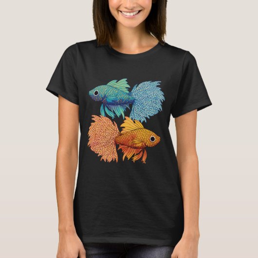 T-shirt Poisson Combattant (Devant)