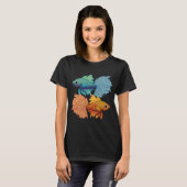 T-shirt Poisson Combattant (Devant entier)