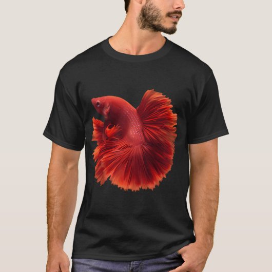 T-shirt Poisson combattant (Devant)