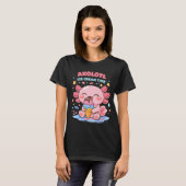 T-shirt Poisson combattant bleu (Devant entier)