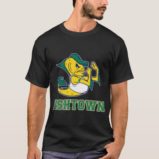 T-shirt Poisson Combattant de Fishtown (Devant)