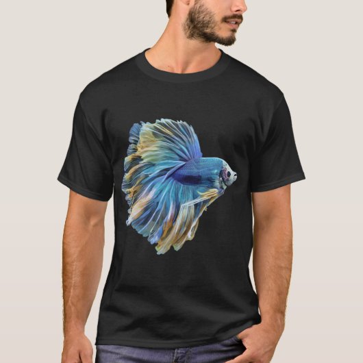 T-shirt Poisson combattant de paradis (Devant)