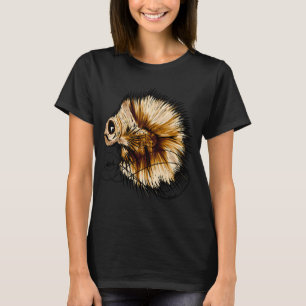 T-shirt Poisson combattant zombie