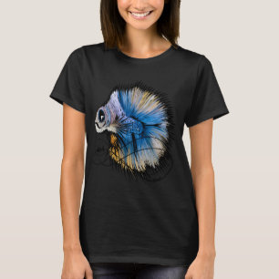 T-shirt Poisson combattant zombie