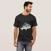 T-shirt poisson coq (Devant entier)
