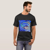 T-shirt Poisson Cosmique (Devant entier)