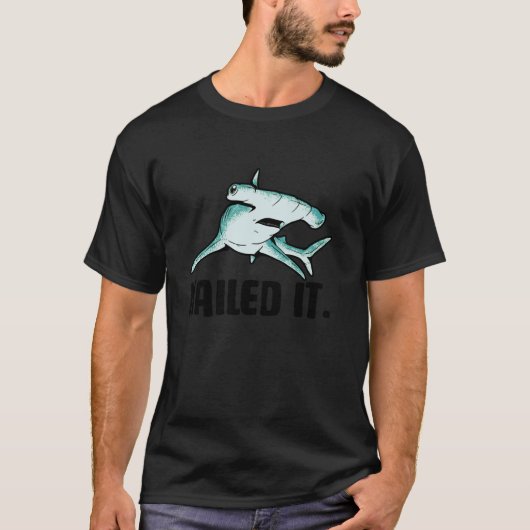 T-shirt Poisson Créature Marine Requin Marteau Poisson Pré (Devant)