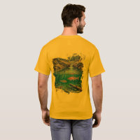 Poisson dans un ruisseau forestier natur