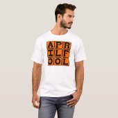 T-shirt Poisson d'avril (Devant entier)
