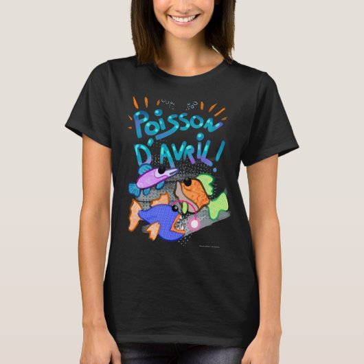 T-shirt poisson d'avril (Devant)