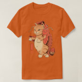 T-shirt Poisson de chat (Design devant)