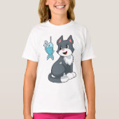 T-shirt Poisson de chat (Devant)