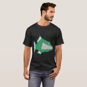 T-shirt poisson de dessin animé (Devant entier)