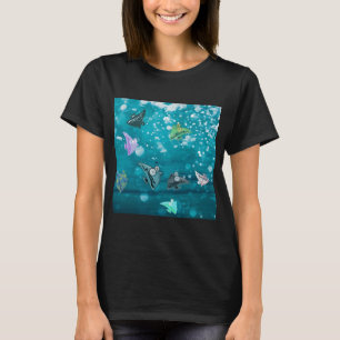 T-shirt Poisson de dessin animé