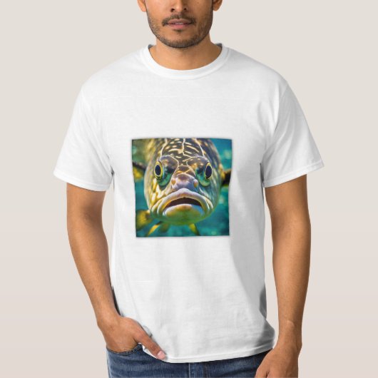T-shirt poisson de morue (Devant)