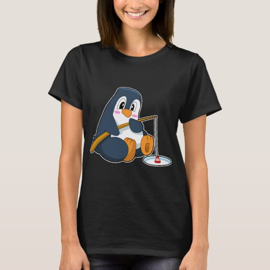 T-shirt Poisson de natation heureux (Devant)