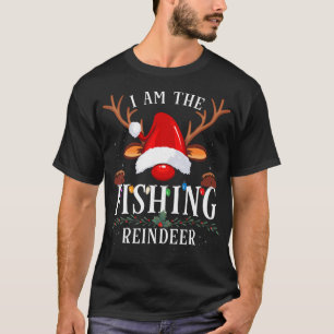 T-shirt Poisson de Noël Drapeau américain de Noël Poisson