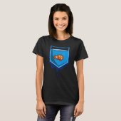 T-shirt Poisson de poche (Devant entier)