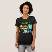 T-shirt Poisson de pouffer bébé (Devant entier)