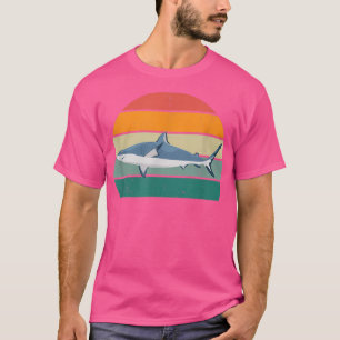 T-shirt Poisson de requin Fin Bite Baleine blanche Prédate