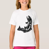 T-shirt Poisson de truite (Devant)