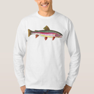 T-shirt Poisson de truite arc-en-ciel