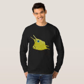 T-shirt Poisson de vache à longue corne (Devant entier)