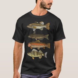 T-shirt Poisson d'eau douce