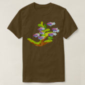 T-shirt Poisson d'eau douce et Tetra Congo plante (Design devant)