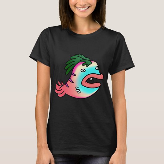 T-shirt Poisson Derp (Devant)