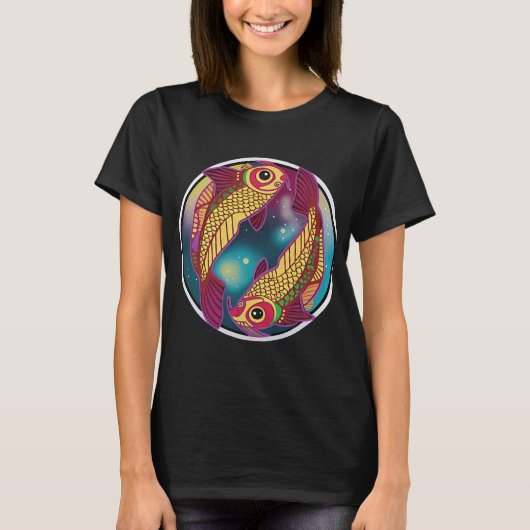T-shirt poisson des Poissons (Devant)